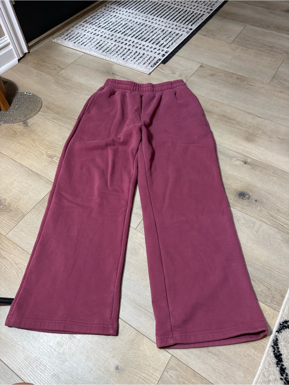 Comfrt Wide Leg Sweatpants Size Large
